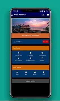Indian Railway - IRCTC & PNR Status screenshot 1