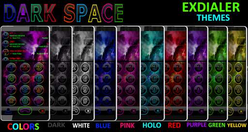 THEME SPACE 2 HOLO EXDIALER screenshot 2