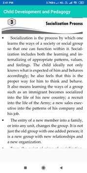 Child Development and Pedagogy screenshot 4