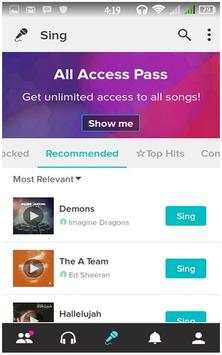 Karaoke Sing Smule Funny screenshot 3