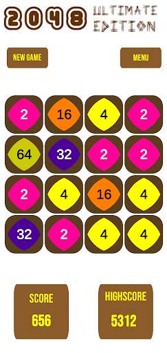 2048 Ultimate Edition screenshot 2