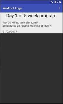Exercizer screenshot 4