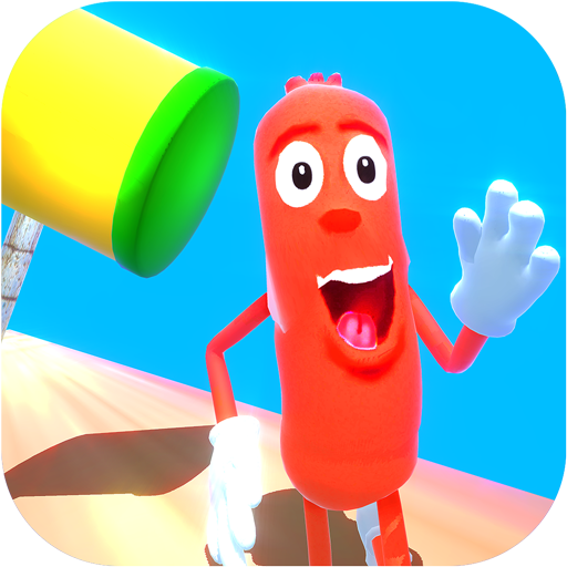 Run Wacky Sausage Run : Fun Fall Race Boys icon
