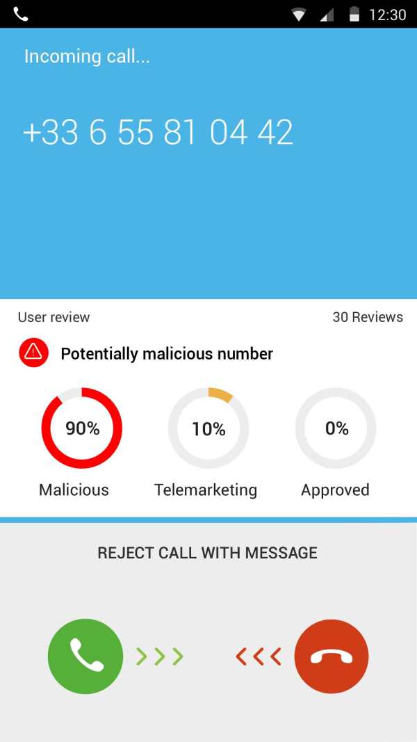 Telephone: Put an end to unwanted calls скриншот 1