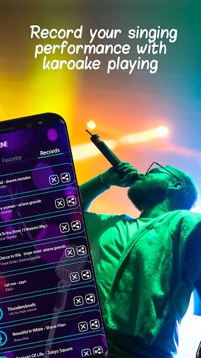 Sing Karaoke Offline Recorder screenshot 1