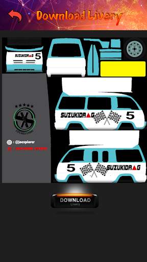 Livery BUSSID Angkot screenshot 7