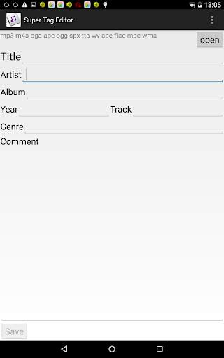 Super Tag Editor screenshot 3