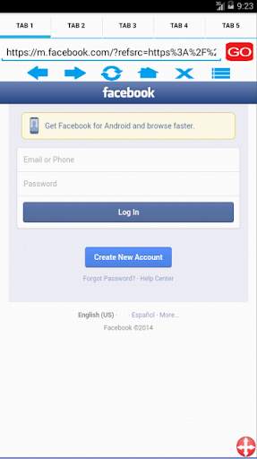 AD Browser screenshot 2