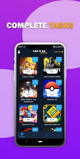Tap N Go Rewards : Earn Playing Games (Beta) स्क्रीनशॉट 2