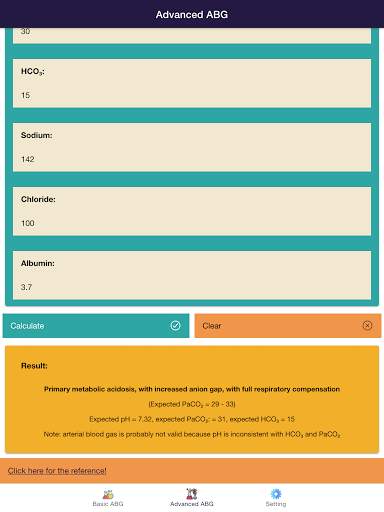 Complete ABG Analysis screenshot 6