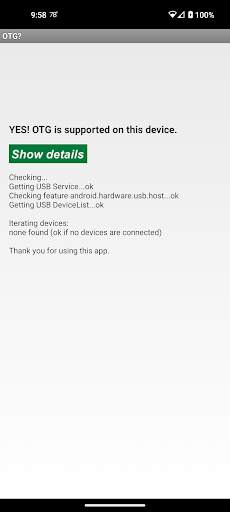 OTG? screenshot 1