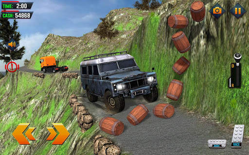 Real Offroad Jeep Driving - Crazy Truck Driver Sim screenshot 16