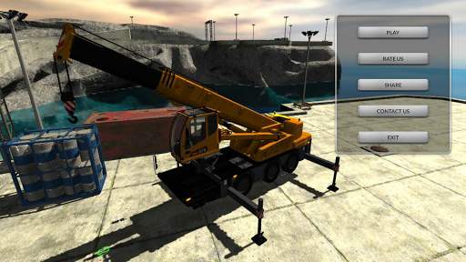 Crane Simulator & Truck screenshot 1
