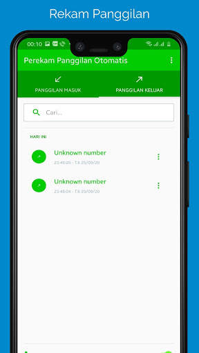 Perekam Panggilan Otomatis screenshot 1