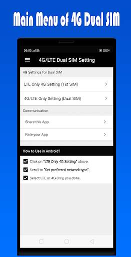 4G LTE Only Network Mode Dual screenshot 2