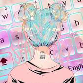 Pretty Girl keyboard 10001001