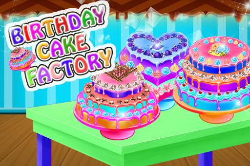 Cake Making : Birthday Party Cake Factory Games screenshot 2