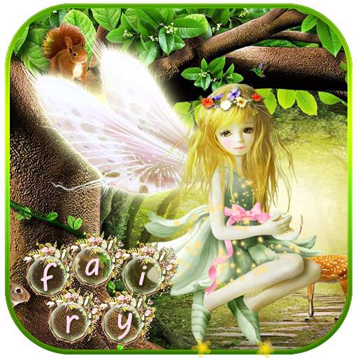 Fairy Girl Flower theme Keyboard 10002001