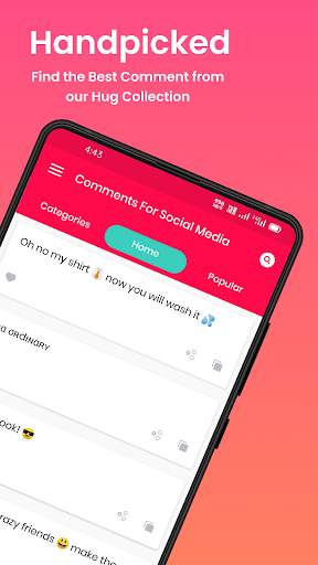 Comments for Instagram and Facebook screenshot 4