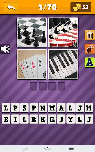 Quiz for 4 Pics 1 Word screenshot 4