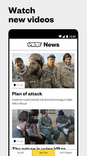 VICE News 3 تصوير الشاشة