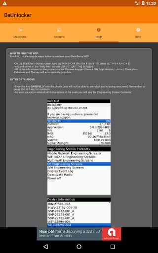 BeUnlocker Free BlackBerry Unlocker screenshot 10