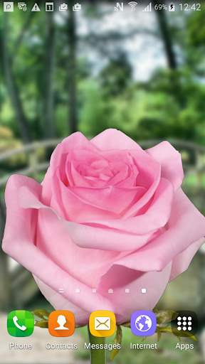 Roses Live Wallpaper screenshot 1