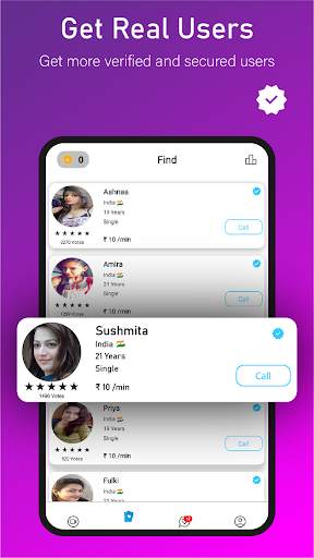 Saxy- Desi video call screenshot 7