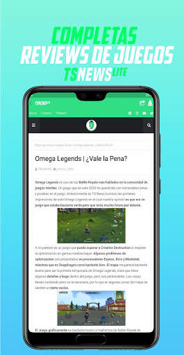 TS News LITE - Noticias Gaming screenshot 2