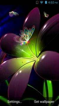 3D Butterfly Live Wallpaper screenshot 3