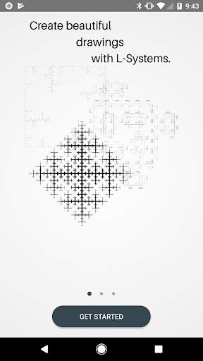 L-System Studio (Lindenmayer Fractals) screenshot 1