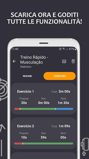 9 Timer - Timer per sessioni di allenamento screenshot 7