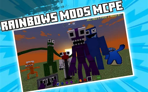 Mod Rainbow Friends Minecraft screenshot 2