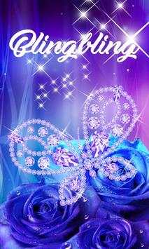 (FREE) GO SMS BLING BLING THEME screenshot 1