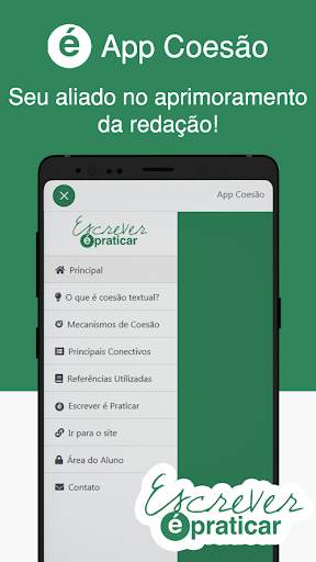 Redação e Coesão - Escrever é Praticar скриншот 1