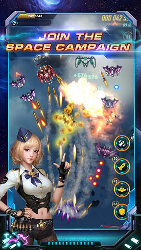 New Galaxy War - Alien Space Shooter Games 2019 screenshot 1