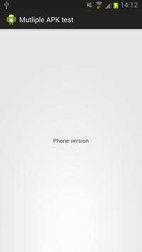 Multiple Apk Test screenshot 1