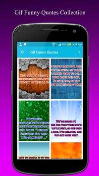 Gif Funny Quotes Collection screenshot 3