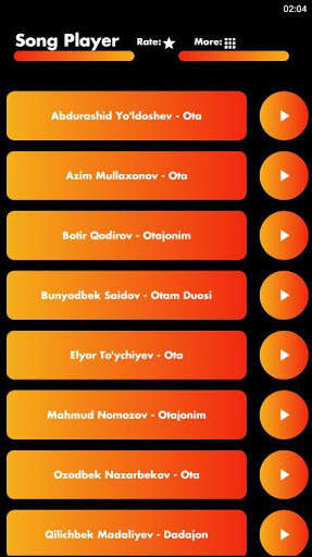 Otalar Haqida Qo`shiqlar (OFFLINE) screenshot 2