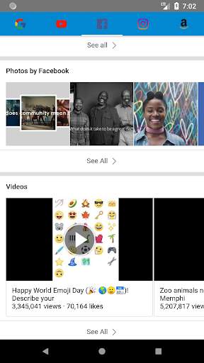 All in One:Android Browser,Social Media,E Commerce screenshot 5