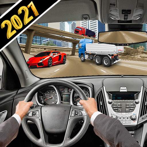 Racing Car in Heavy Traffic 3d 1.10