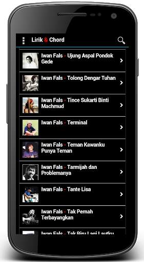 Lirik & Chord Iwan Fals screenshot 2