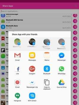 share apps : share APK file with your friends screenshot 3