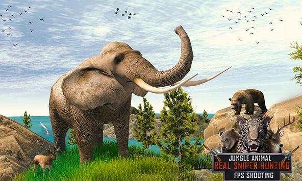 Jungle Animals Real Sniper Hunting: FPS Shooting screenshot 5