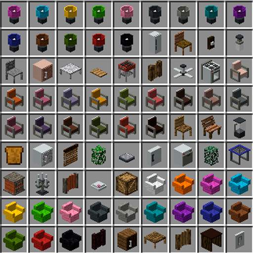 Furniture for minecraft 4