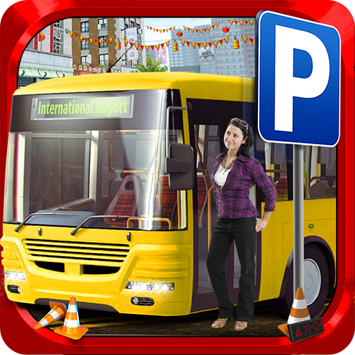 New Modern Smart Bus Parking Game icon