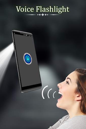 Voice Torch Light - Flashlight screenshot 2