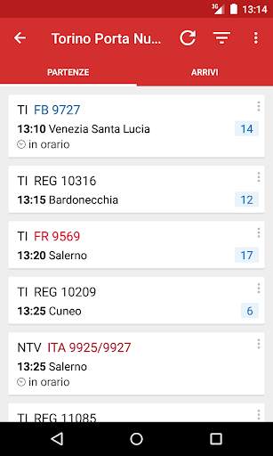 Train Timetable Italy screenshot 6