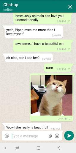 Chat-up: Talk to strangers screenshot 1