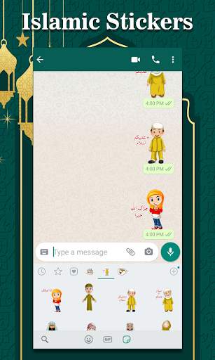 Islamic Stickers For Whatsapp 2021 - WastickerApp screenshot 4